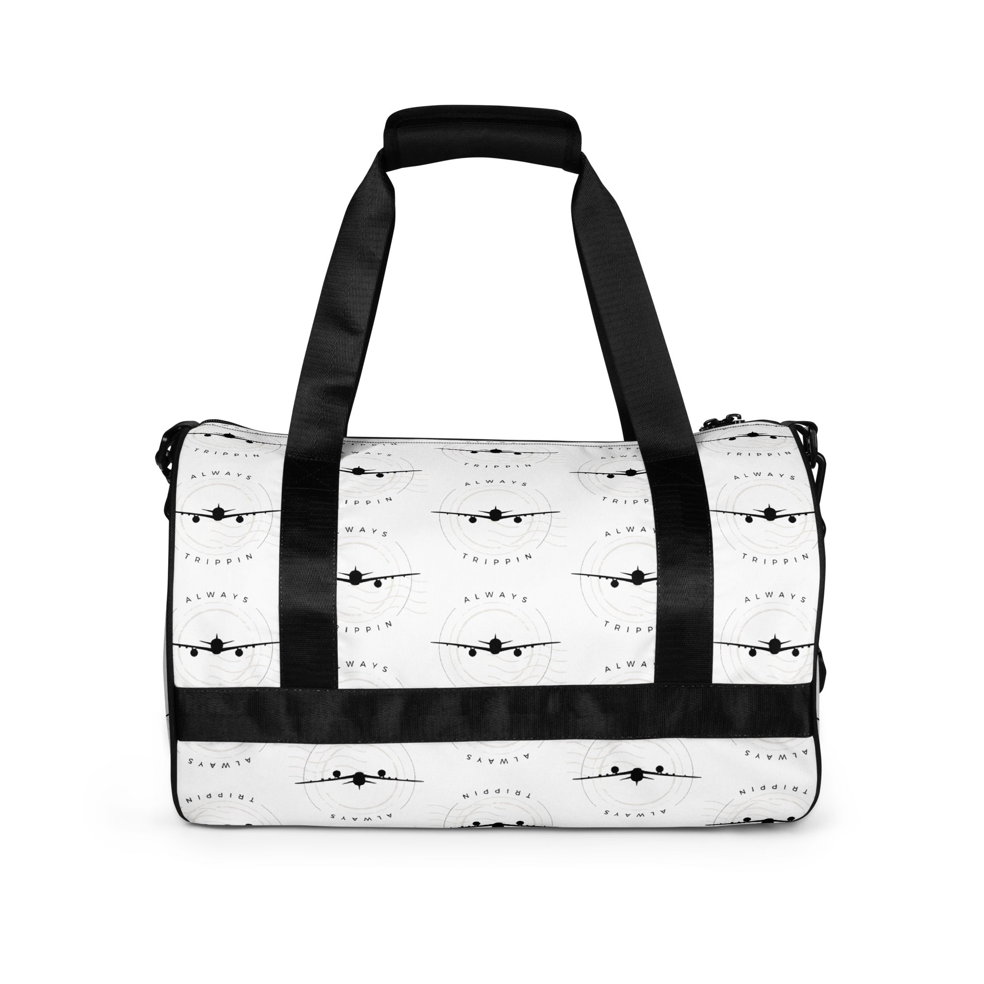 All-over print travel bag