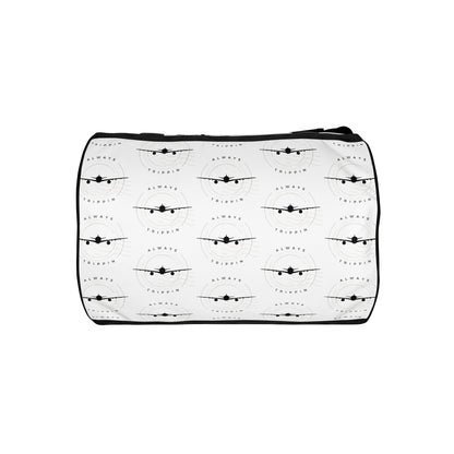 All-over print travel bag