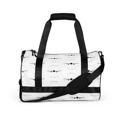 All-over print travel bag